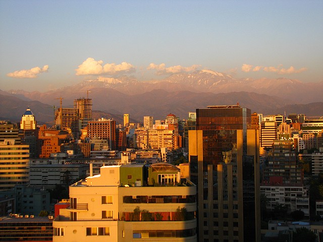 Santiago at Sunset 
