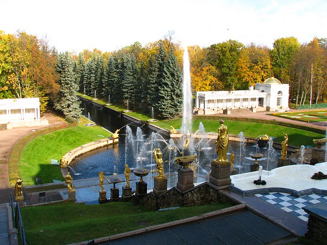 Fountains at Peterhof