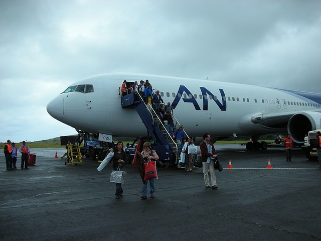 Aircraft in Hanga Roa