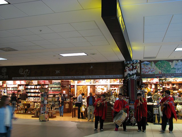 Lima Terminal-Inca Musicians