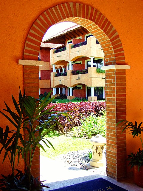Entrance to the Lodging Area