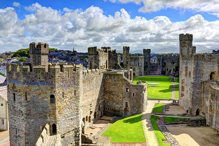 Caernarfon Castle from Eagle Tower