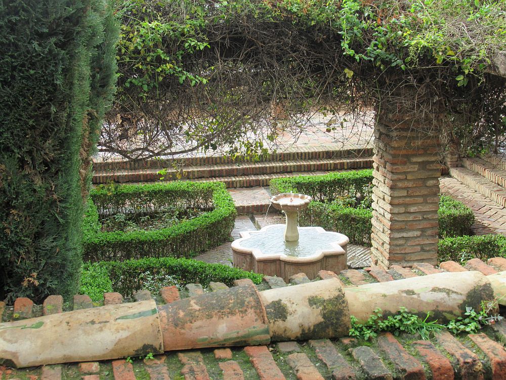Gardens at the Alcazaba