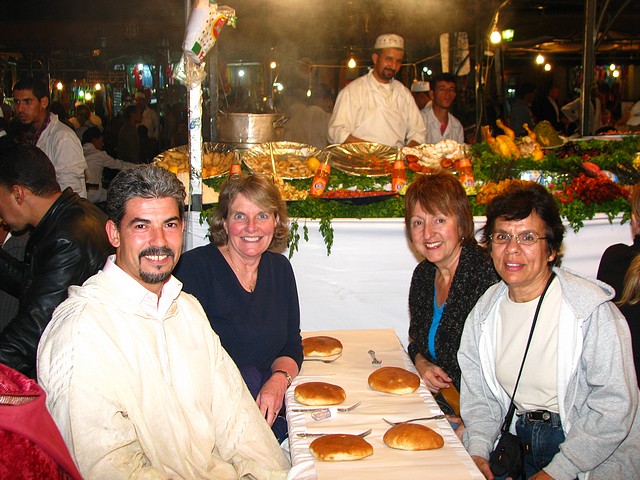Dinner at Djemaa el-Fna