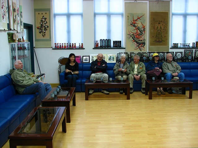 Our Group at the Community Center