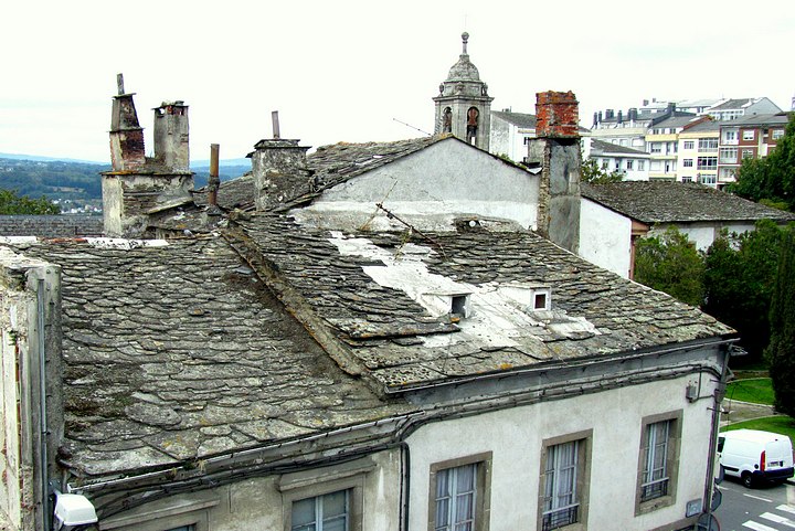 Slate Roofs of Lugo