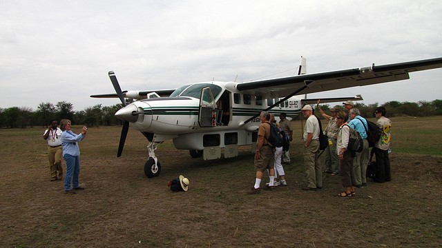 Getting Ready for Our Flight