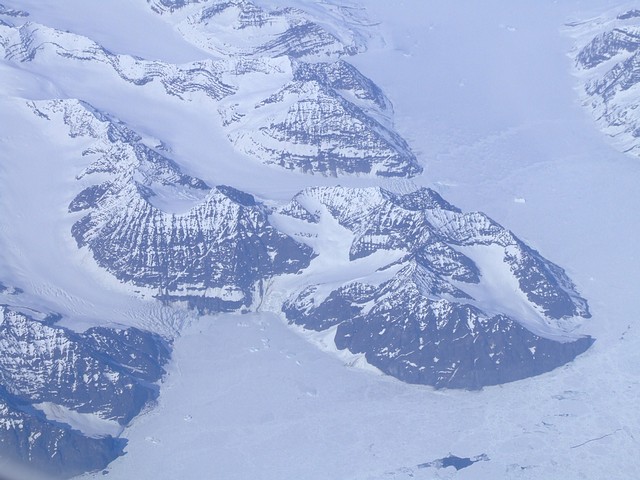 Over Greenland