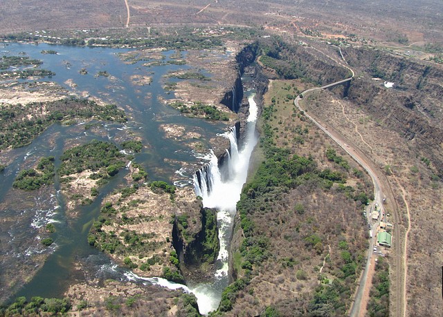 Victoria Falls from the Air