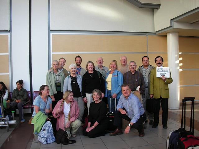 Our Group with Eduardo