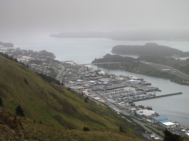 Kodiak from Pillar Mountain