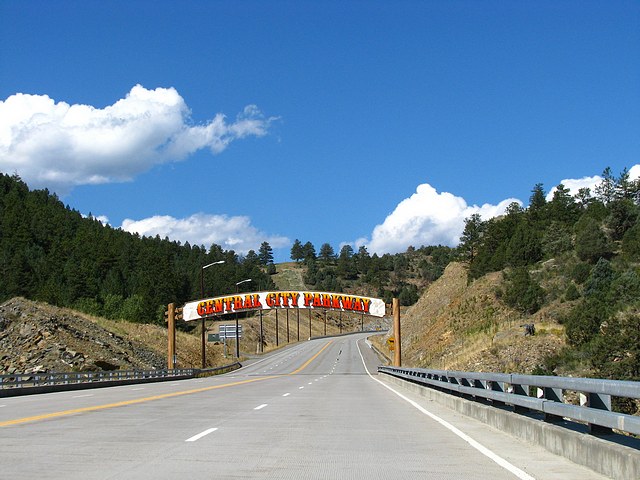 Entrance to Central City and Black Hawk