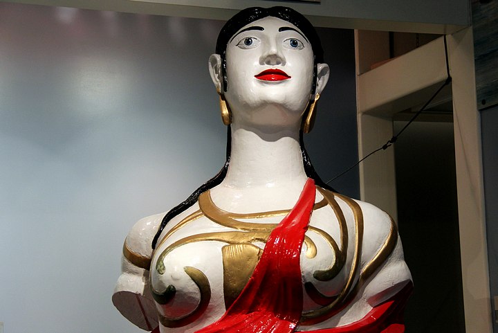 Figureheads from the Maritime Museum of the Atlantic 