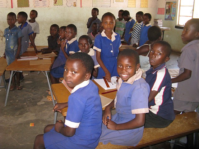 School Children at Monde Primary
