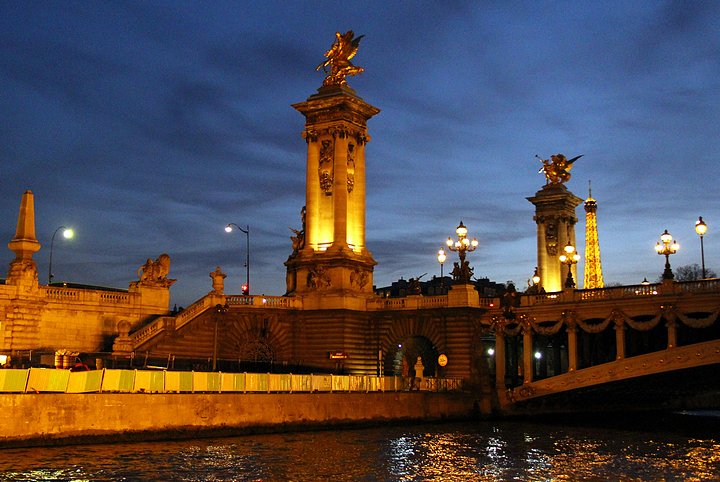 The Pont Alexandre III on River Seine