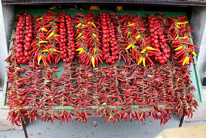 Red Chilis for Paprika