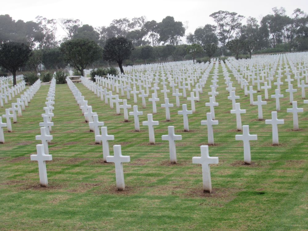 North Africa American Cemetery in Tunis