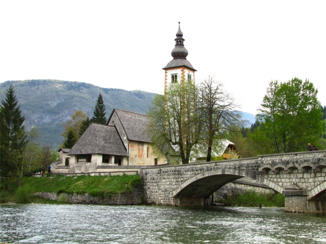 St John's Church at Obcina Bohinj