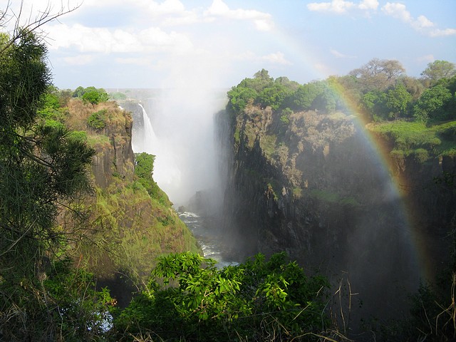 First Shot of Victoria Falls