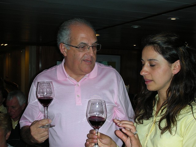 Carlos Cabral Wine Consultant and Maria Elena