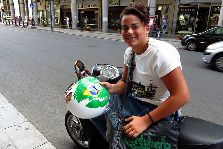 Brasil Fan in Sicily