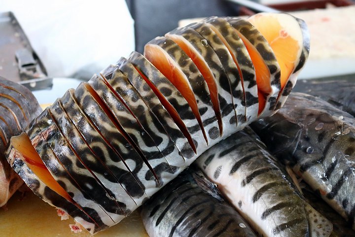 Freshwater Fish at Palo Quemao Market