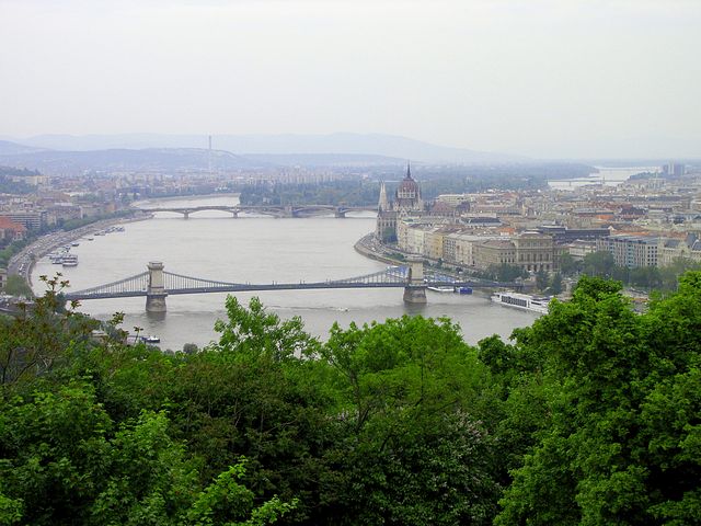 Budapest from Citadella Overlook