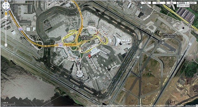 JFK from Google Earth