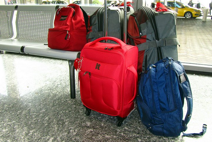 Our Luggage in Budapest, Hungary