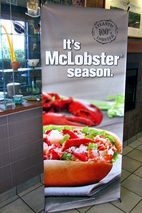 McDonald’s Lobster Sandwich