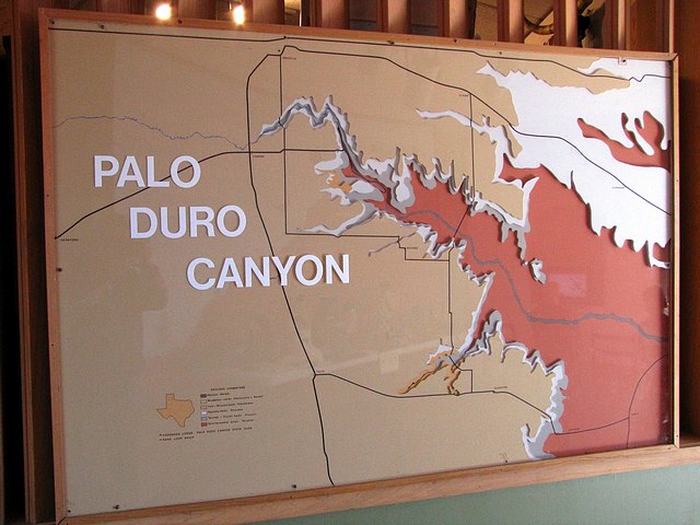 Palo Duro Canyon Diorama