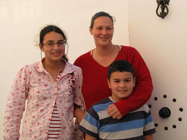 Fatma, Titanilla, and Mourad Hamdi