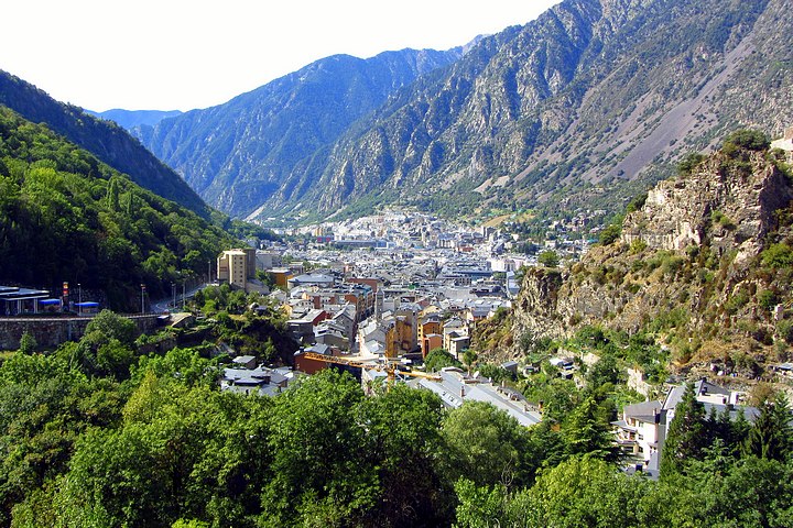 Andorra La Vella from the North