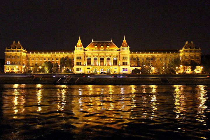The Parliament Building at Night