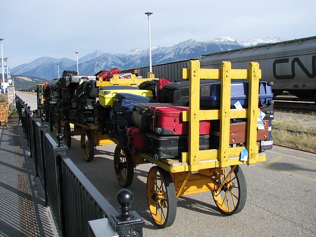 Luggage at Jasper