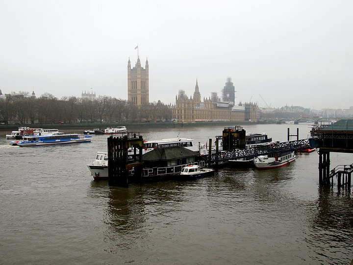 Thames River and Parliament