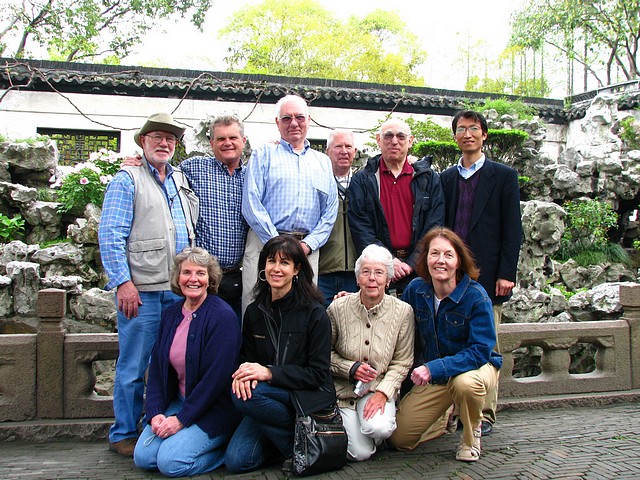 OAT Pre-Trip Group and Matt - Yu Gardens