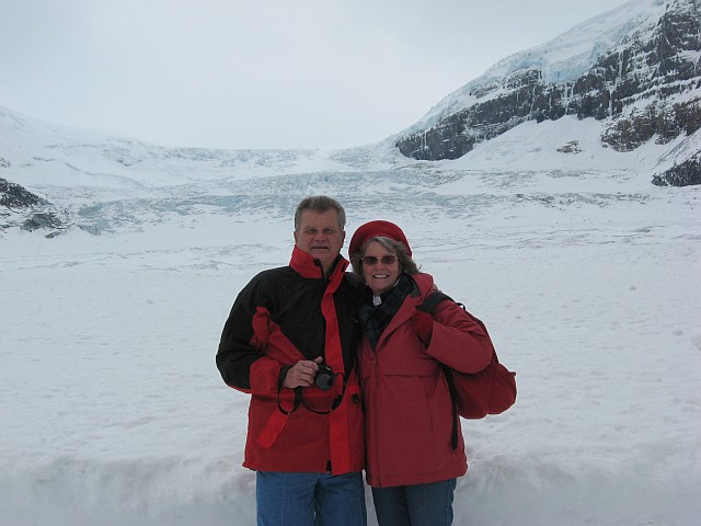 Garcias at Columbian Icefields