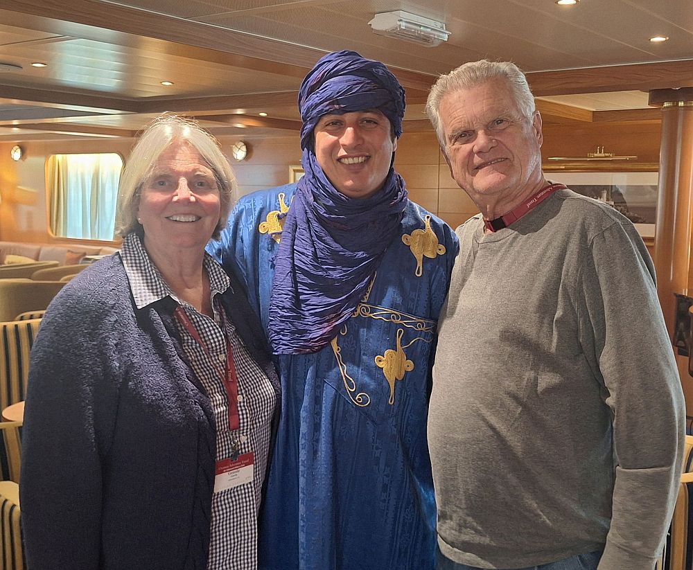 With Aziz, our Berber Guide