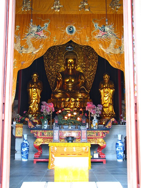 Buddha in Dinghui Temple