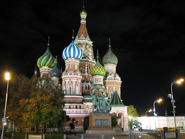 St. Basil’s at Night