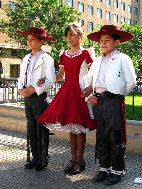 Children in Tradition Attire