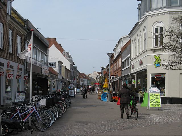 Pedestrian Shopping Street