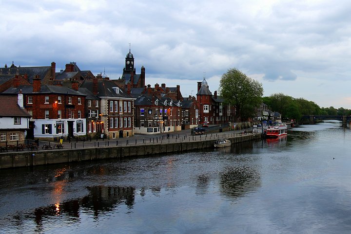 River Ouse in York at Dusk